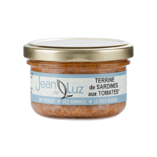 Pot terrine de sardines aux tomates