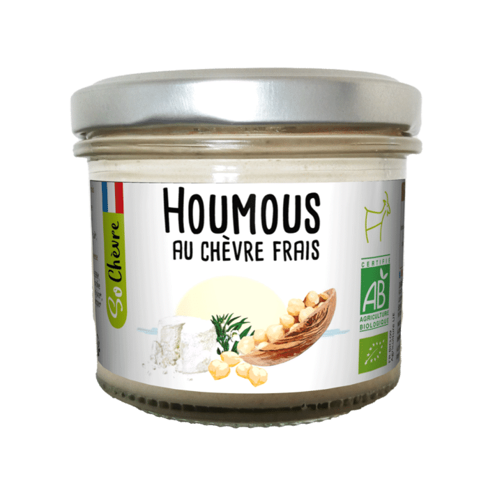 Houmous au chevre frais BIO