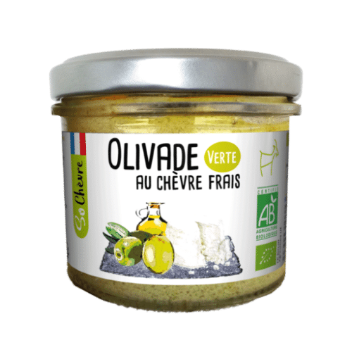 Olivade Verte au chevre frais BIO