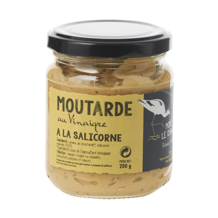 Moutarde à la salicorne 200 gr