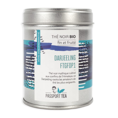 Thé Noir BIO fin et fruité "Darjeeling FTGFOP1"