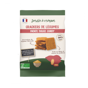 Crackers de légumes Patate douce Curry